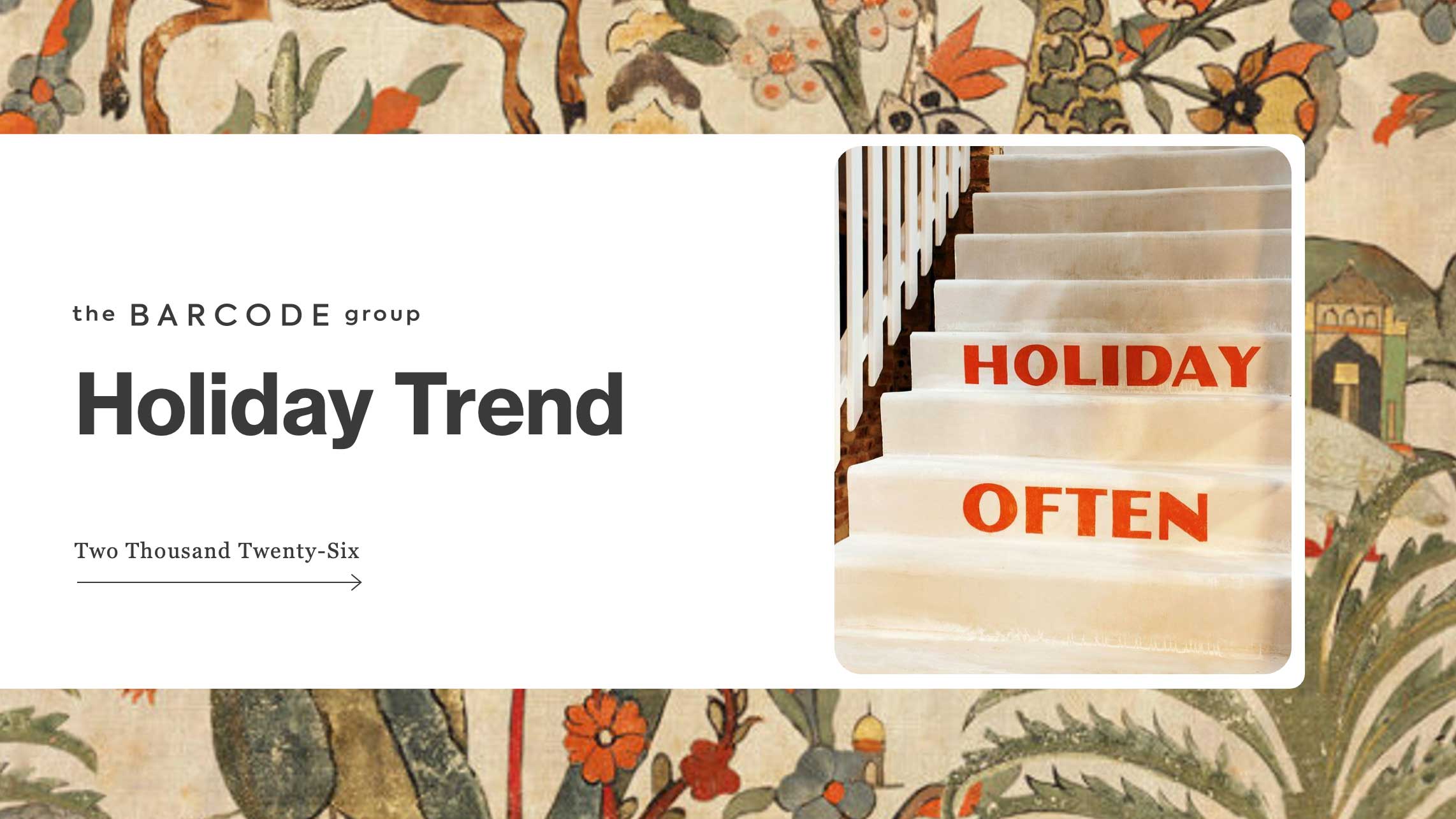 TBG Holiday 2026 Trend
